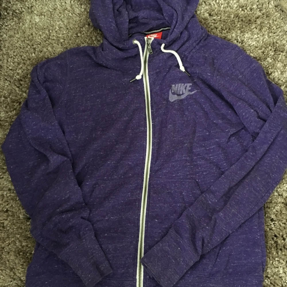 Purple Nike zipup